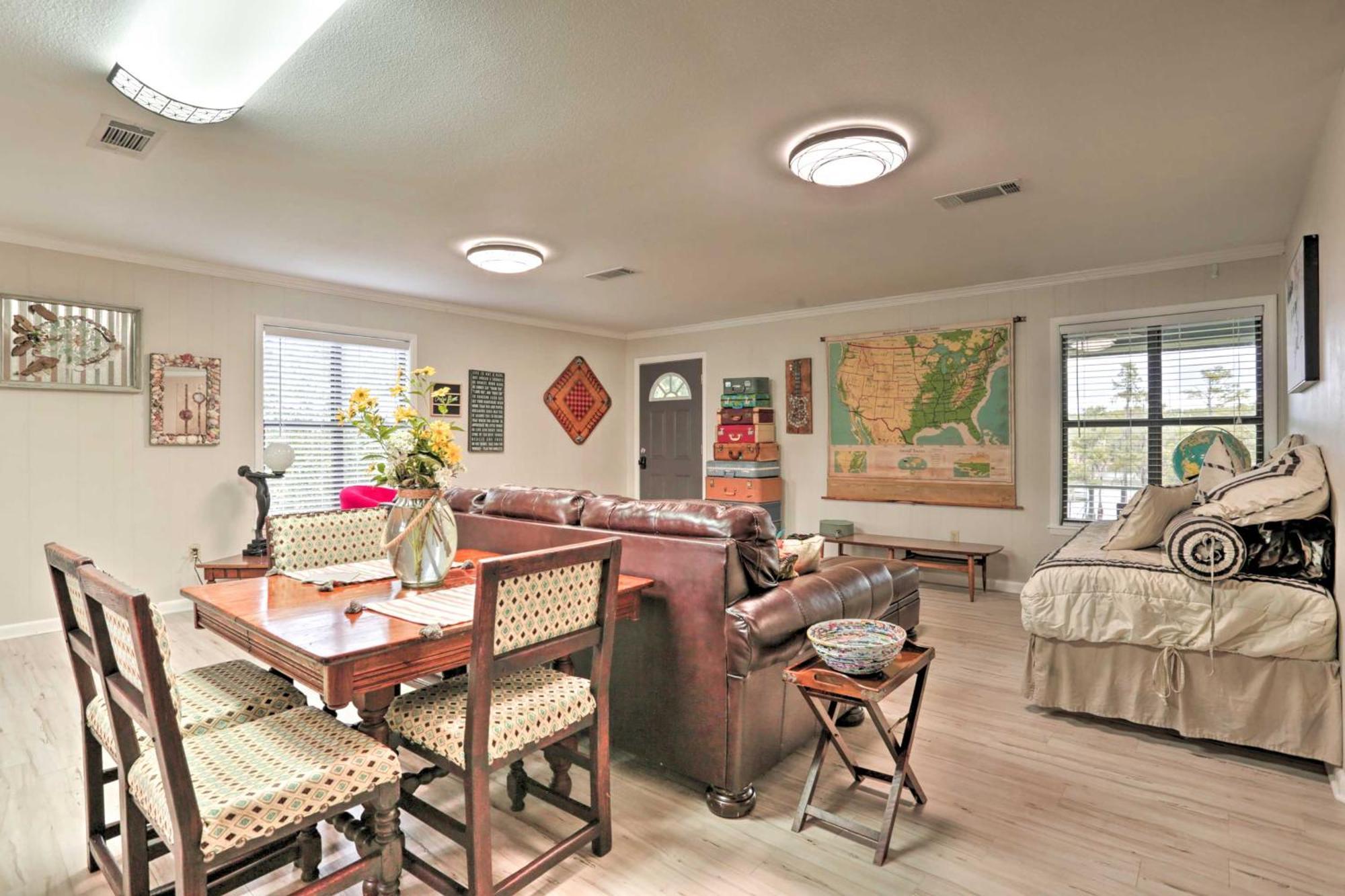 Doyline Cottage With Large Porch And Lake Access! Bagian luar foto